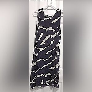 Elegant Black and White Women's dress